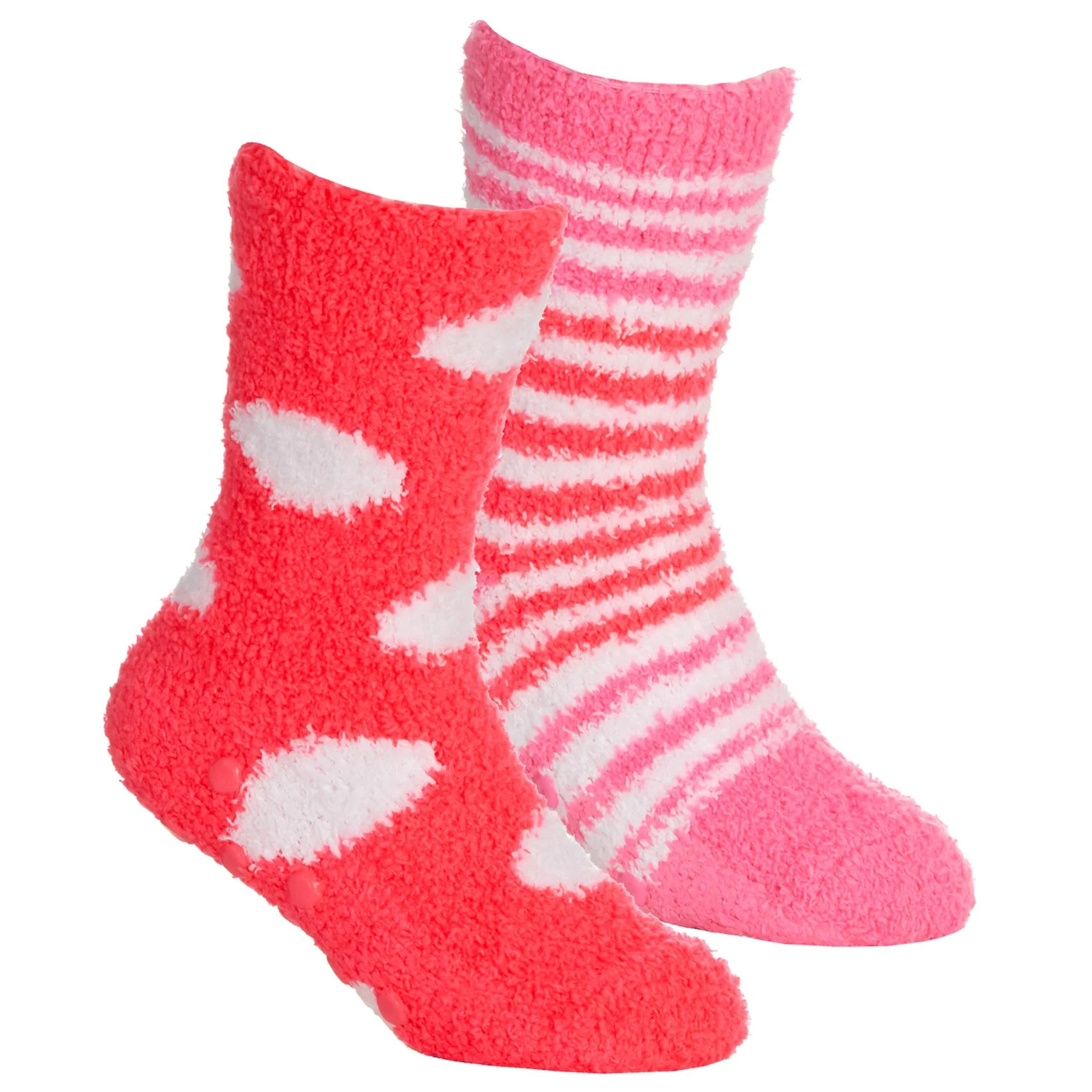 4 Pairs Girls Stars & Spots Cosy Socks - Image 4