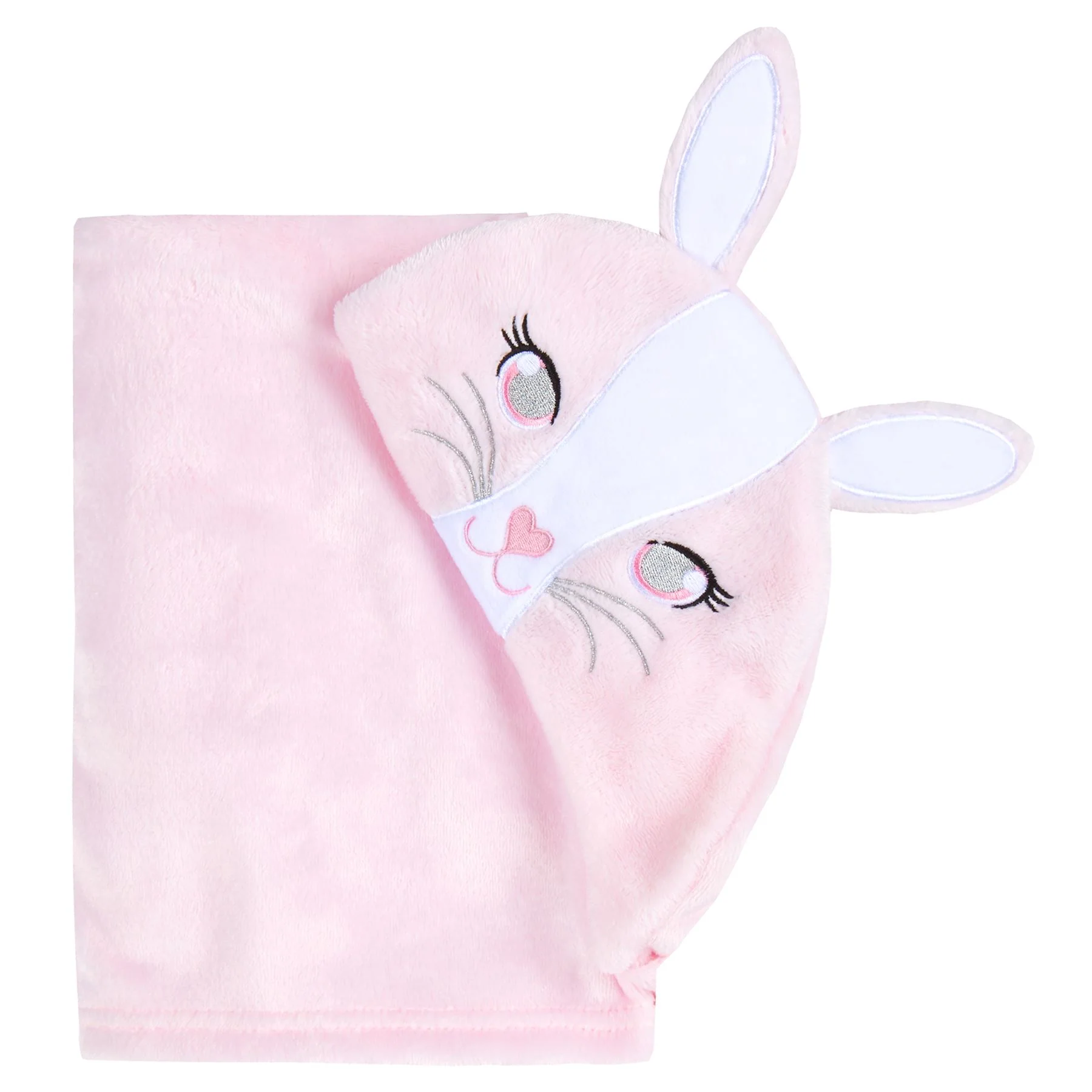 Babytown Animal Fleece Hooded Blanket - Image 6