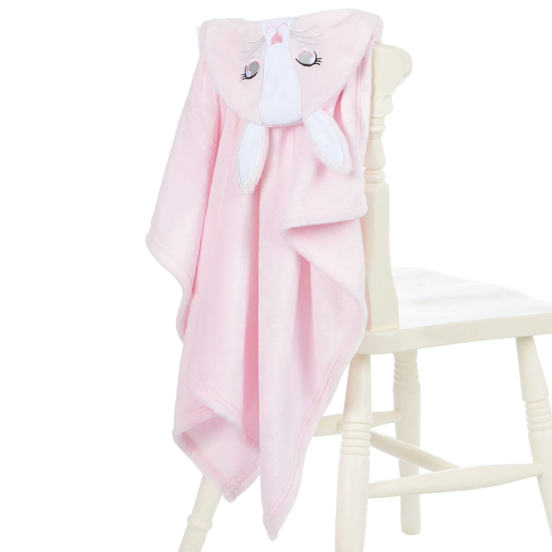 Babytown Animal Fleece Hooded Blanket - Image 7