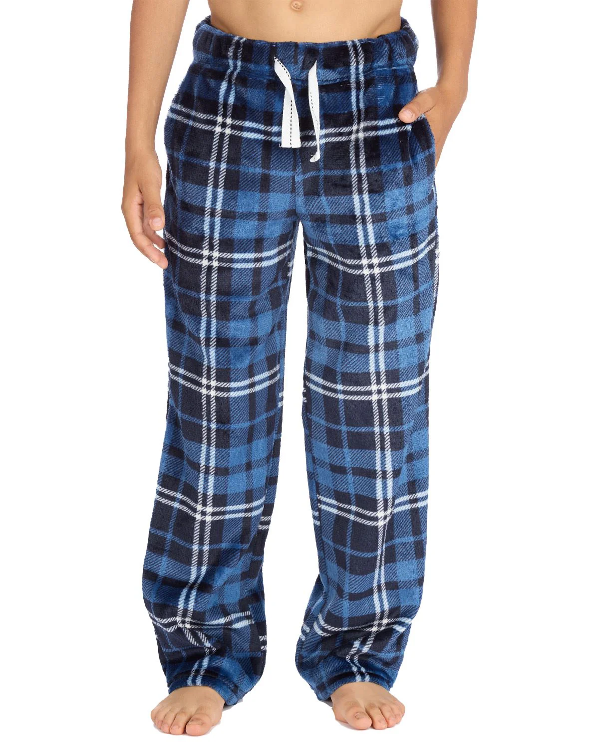 Cargo Bay Boys Polished Fleece Check Lounge Pants - Image 12
