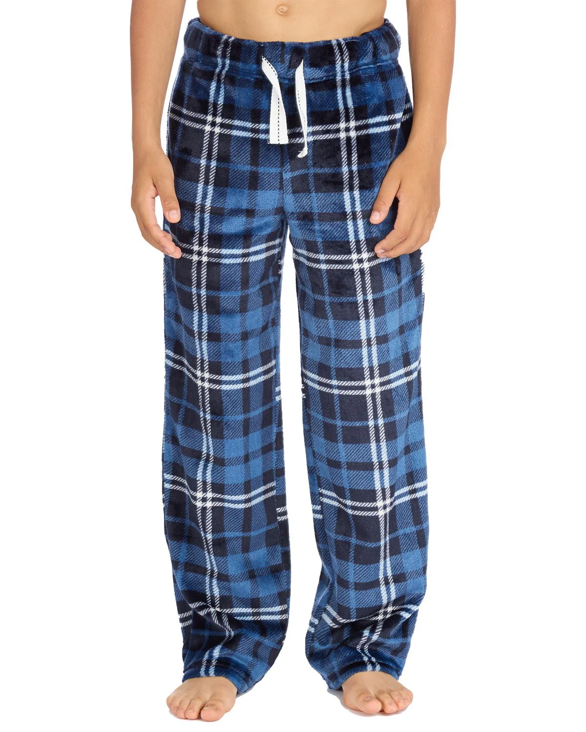 Cargo Bay Boys Polished Fleece Check Lounge Pants - Image 13
