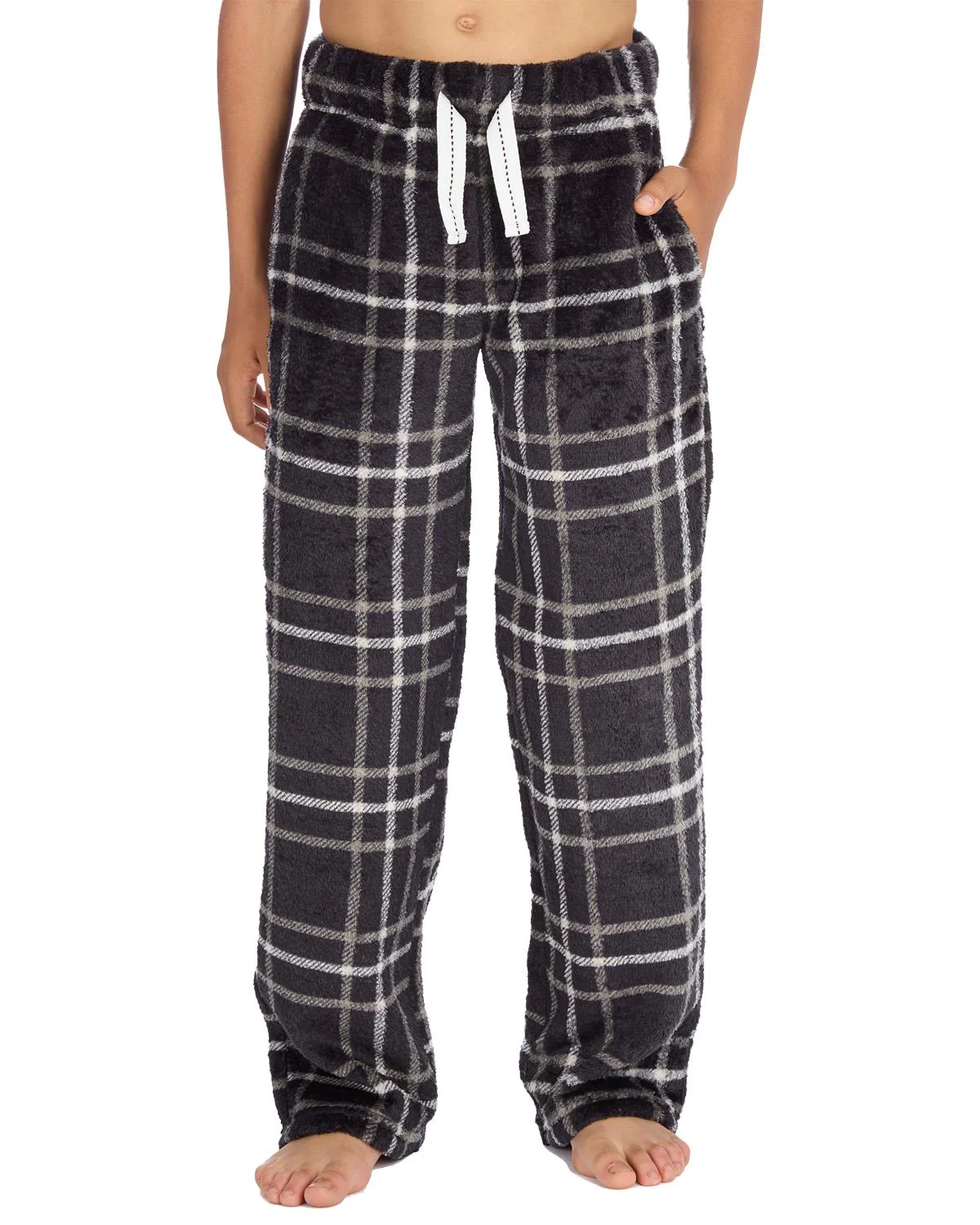 Cargo Bay Boys Polished Fleece Check Lounge Pants - Image 17