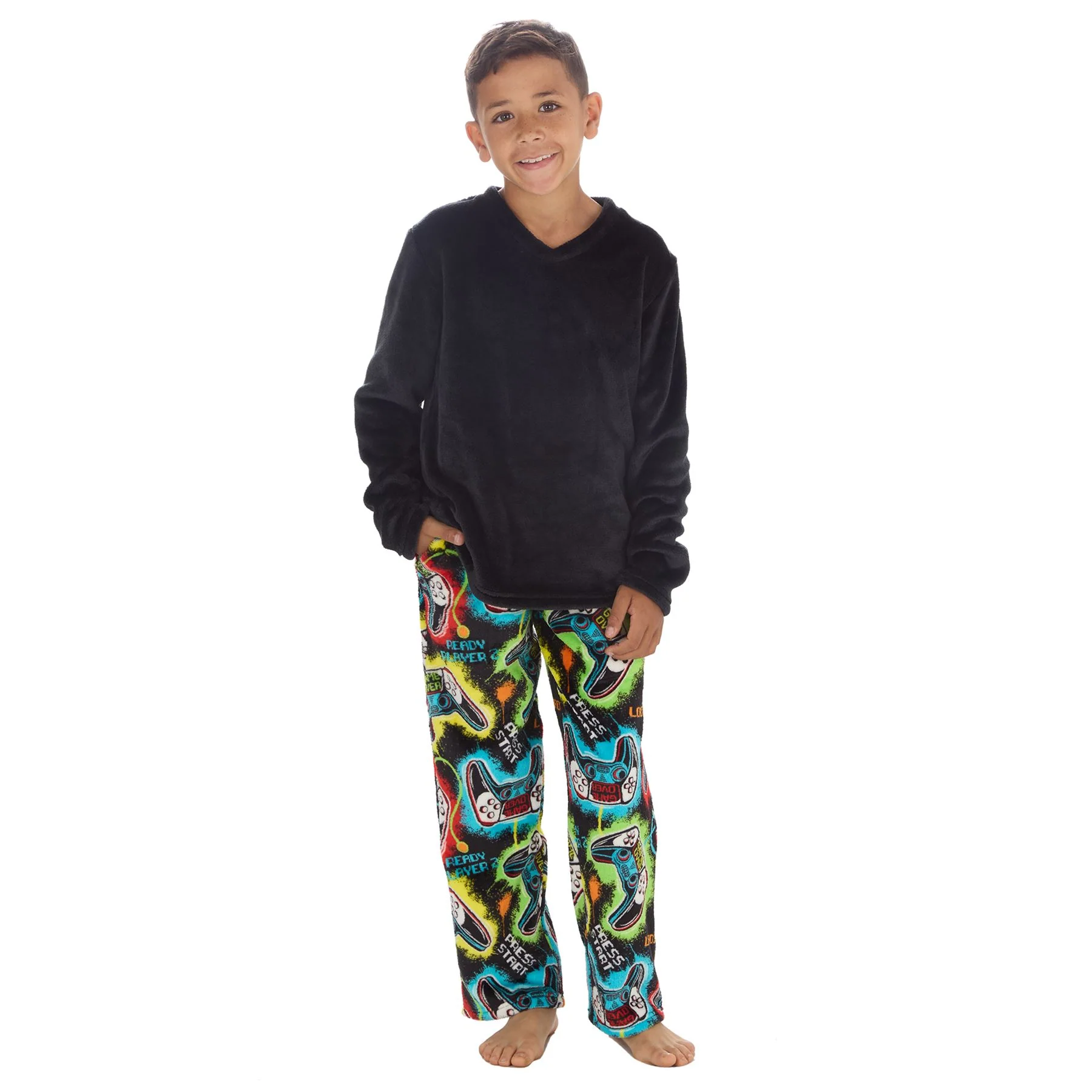 Cargo Bay Boys Polished Fleece Gaming Pyjamas - Image 14