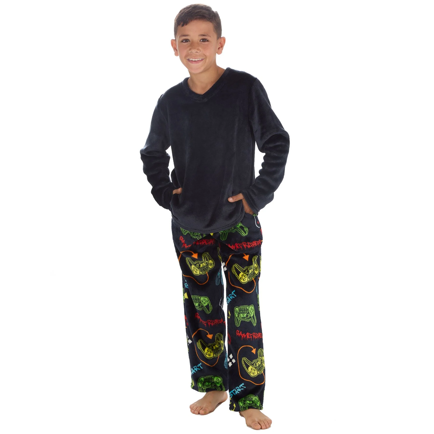Cargo Bay Boys Polished Fleece Gaming Pyjamas - Image 6
