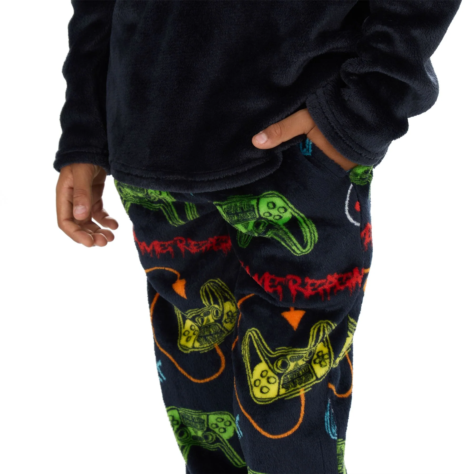Cargo Bay Boys Polished Fleece Gaming Pyjamas - Image 8