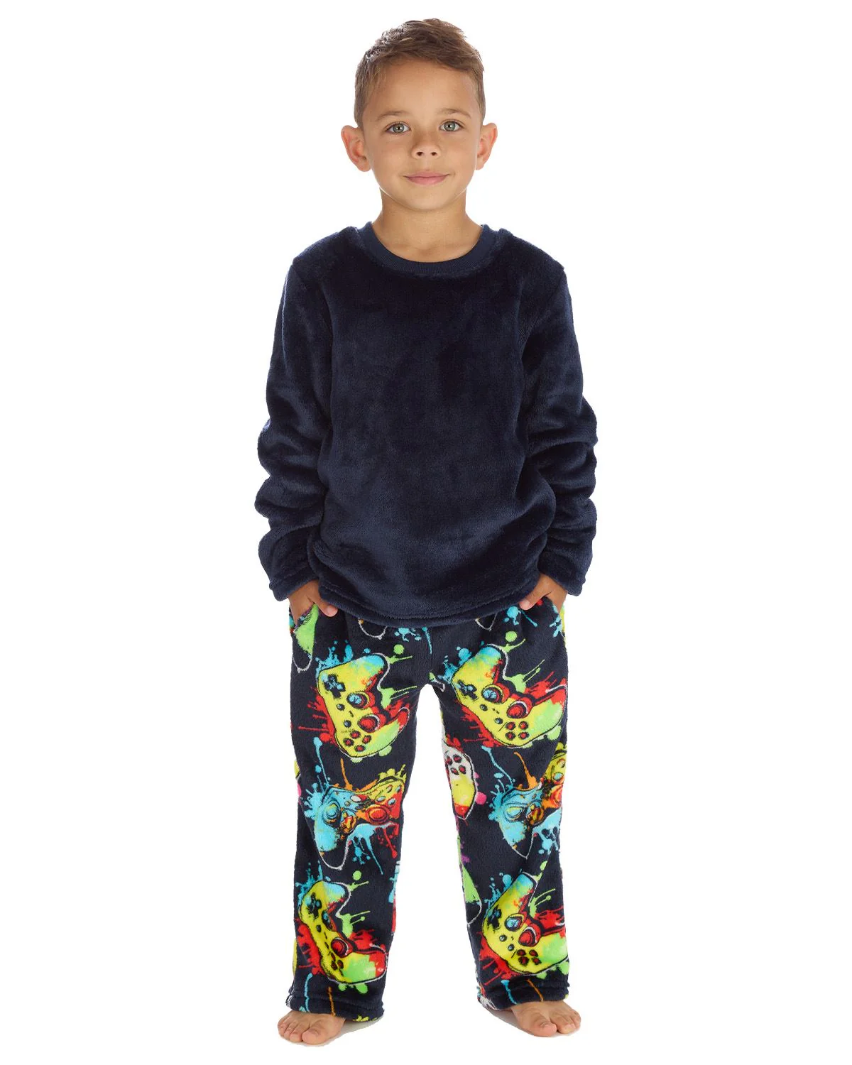 Cargo Bay Boys Polished Fleece Gaming Pyjamas - Image 9