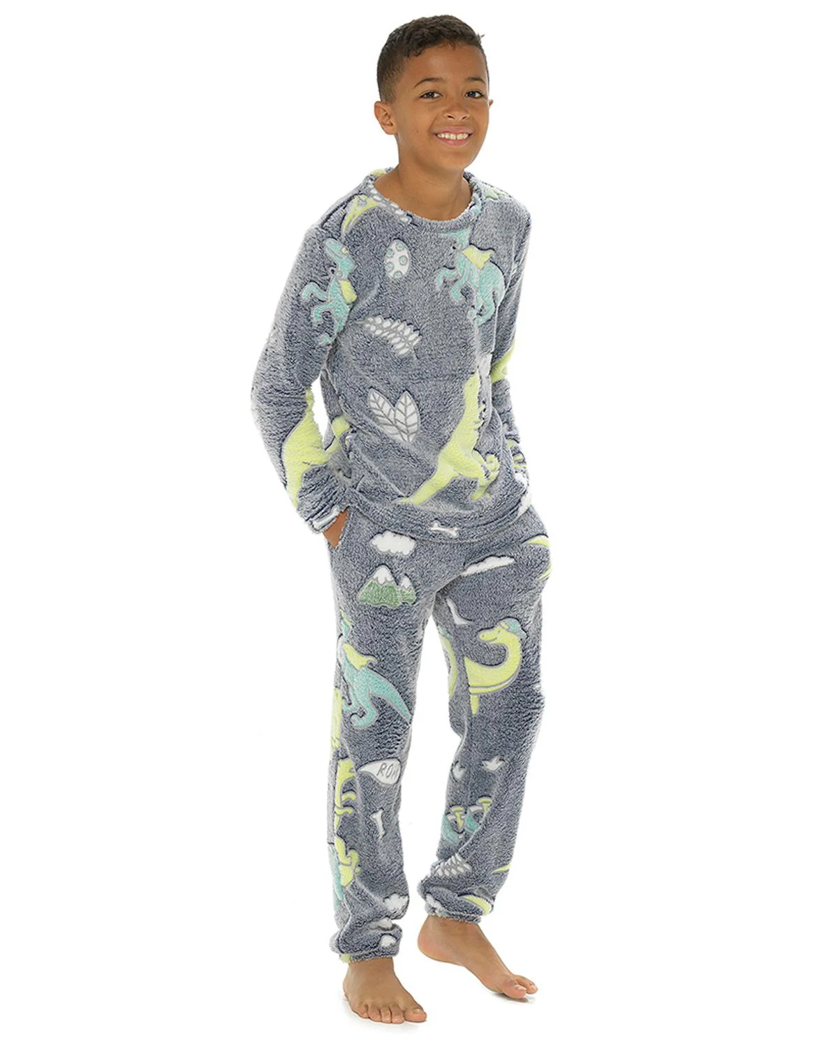 Follow That Dream Kids Glow In The Dark Pyjamas - Image 3
