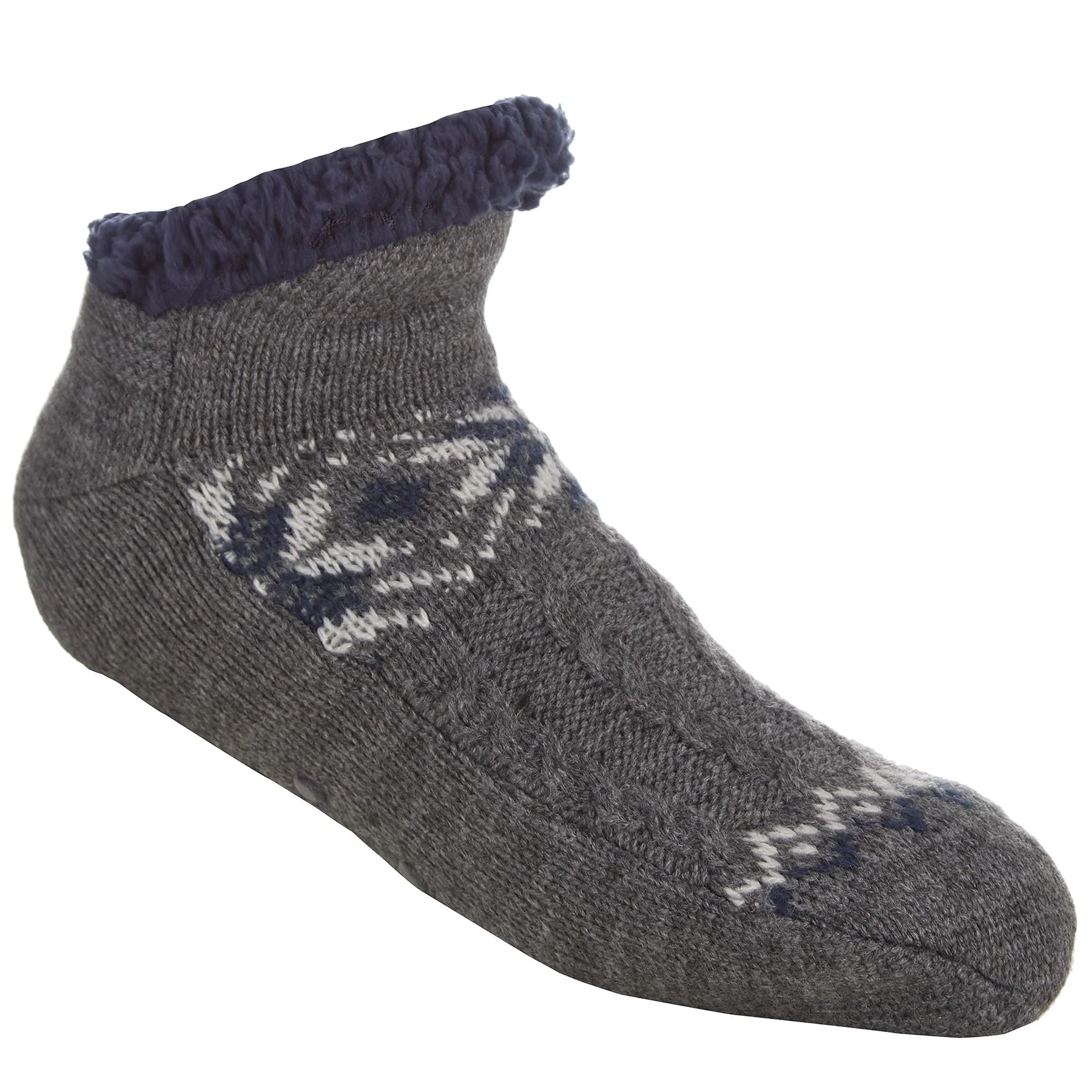 Pierre Roche Mens Sherpa Lined Ankle Socks - Image 10