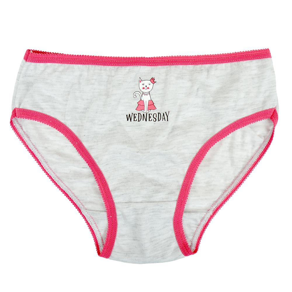 Tom Franks Girls 7 Pack Days of the Week Briefs - Image 4