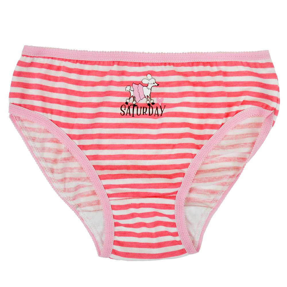 Tom Franks Girls 7 Pack Days of the Week Briefs - Image 7