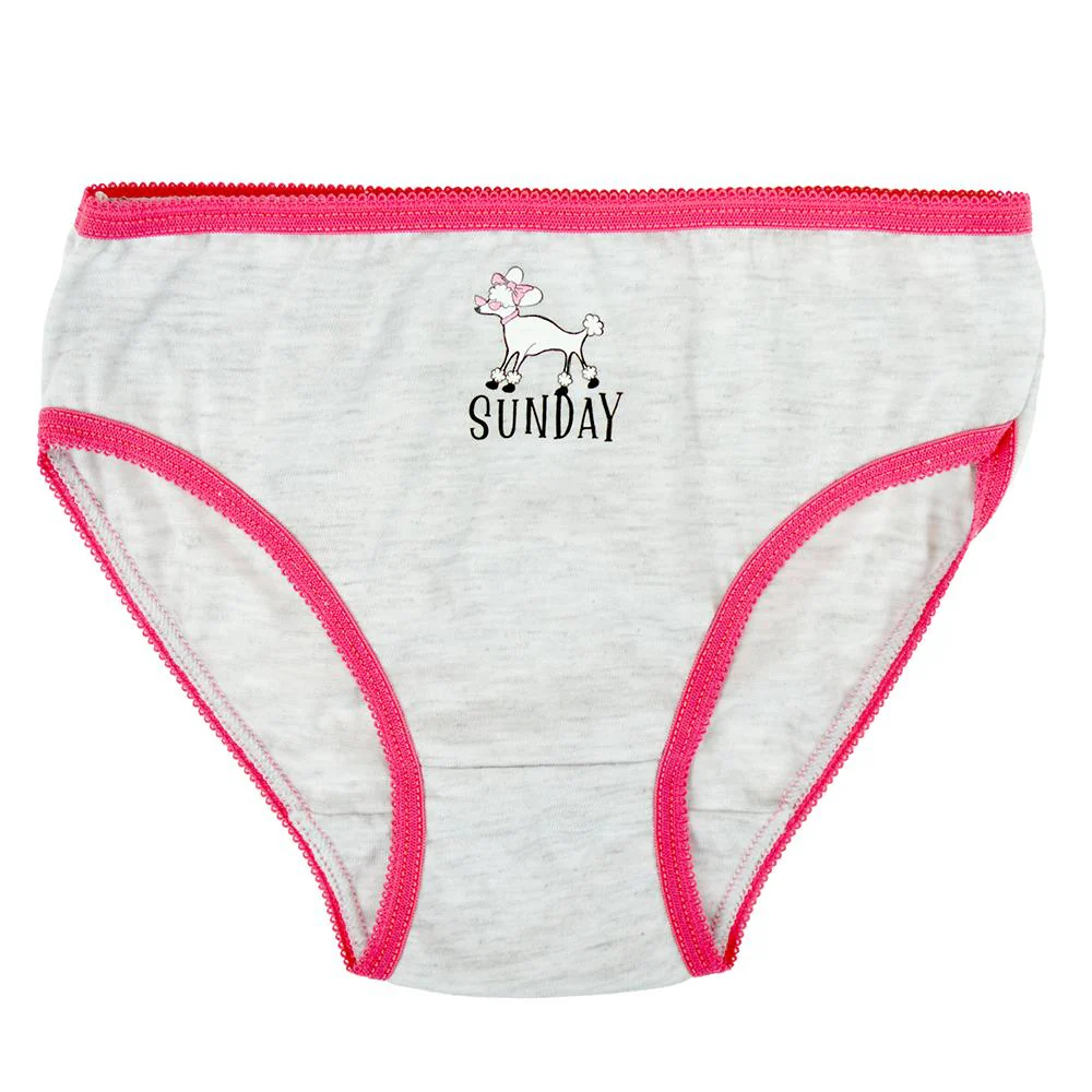 Tom Franks Girls 7 Pack Days of the Week Briefs - Image 8