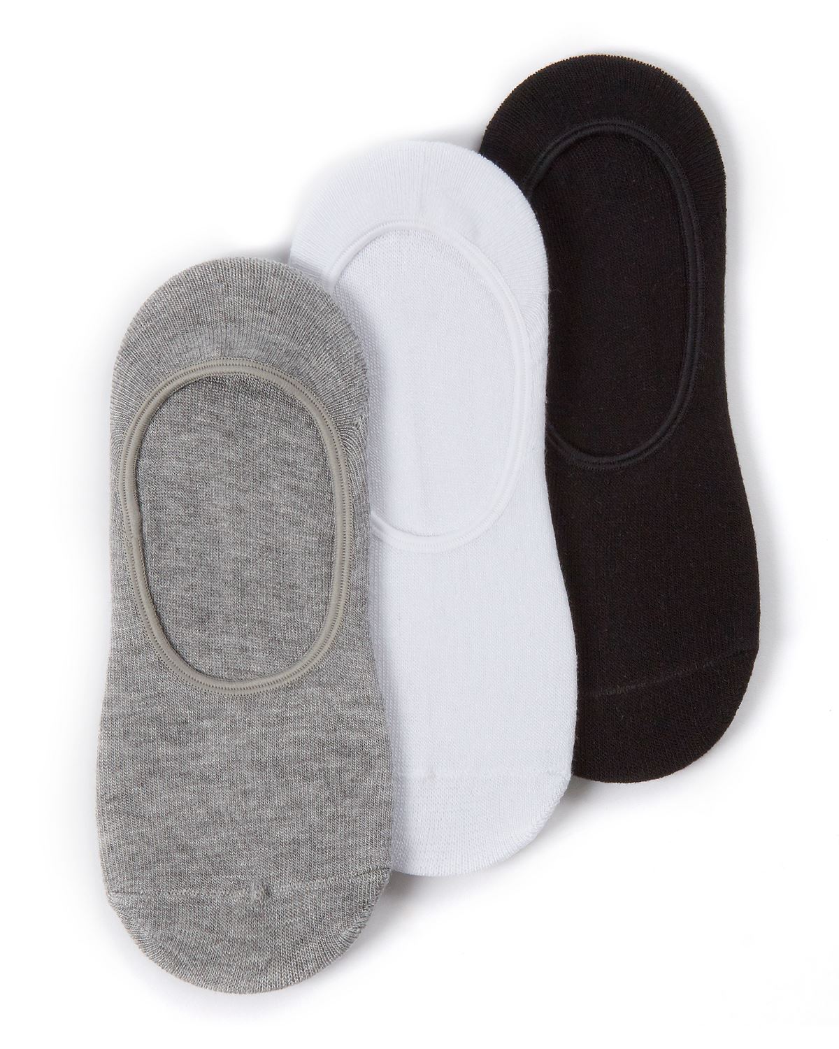 Womens 6 Pack Bamboo Invisible Trainer Socks - Image 5