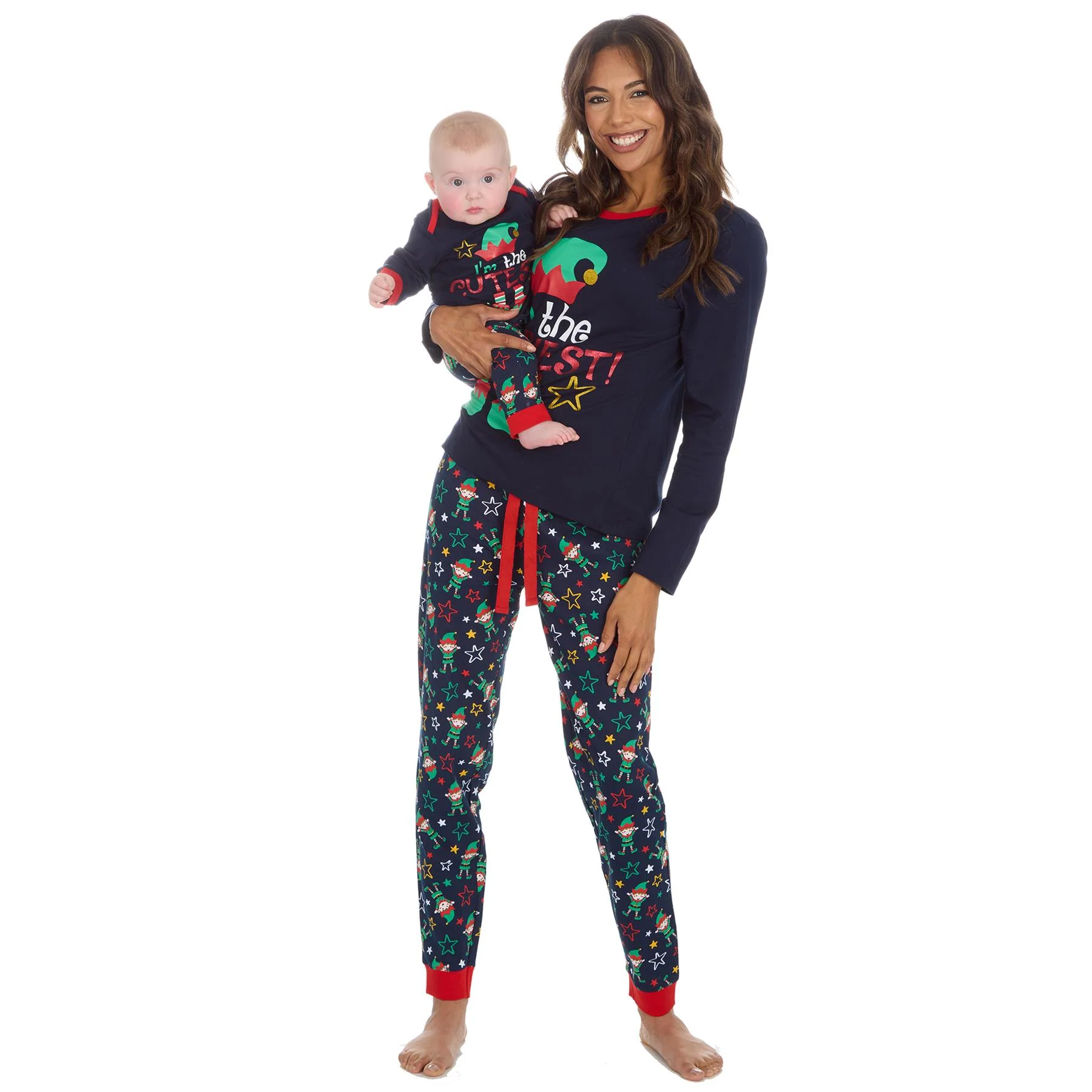 Womens Elf Christmas Pyjamas - Image 4
