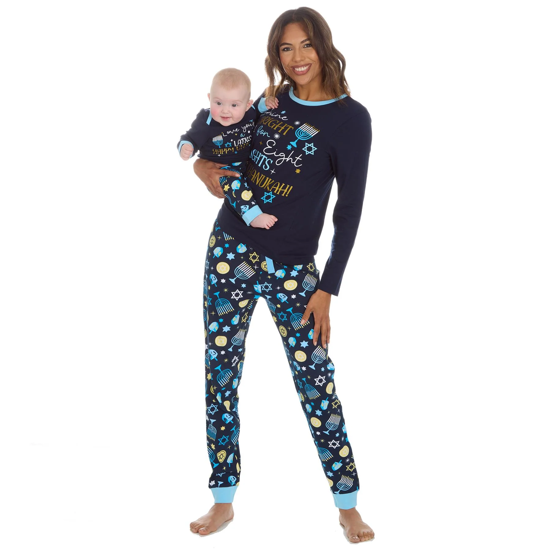 Womens Happy Hanukkah Pyjamas - Image 4